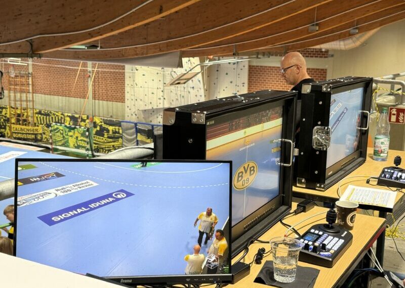 BVB-Frauen feiern Heimsieg gegen den VfL Oldenburg – Event Live war im Einsatz