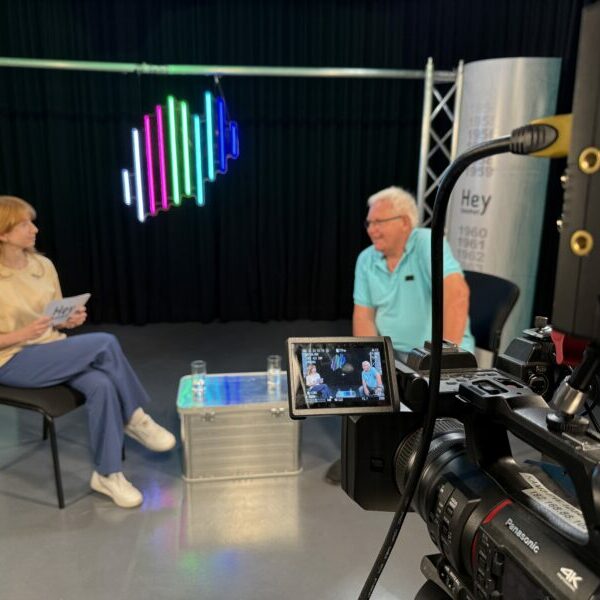 Unser Moderator bei „Hey Boomer“
