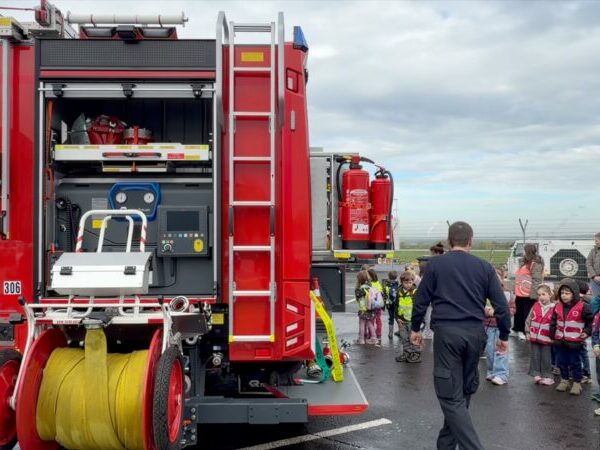 Dreharbeiten am Dortmund Airport im Auftrag des Flughafens