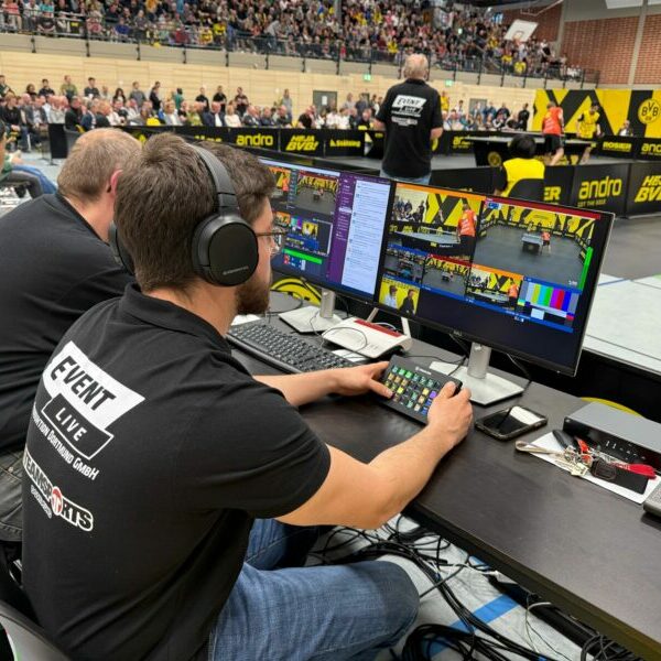 Event Live TV Produktion Dortmund GmbH überträgt erneut für Borussia Dortmund (BVB) – auch in der Tischtennis-Bundesliga-Saison 2025/26