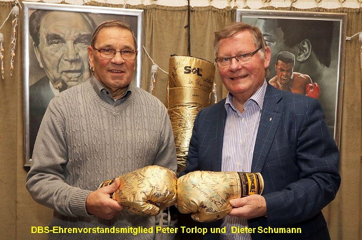 Boxsportler Dieter Schumann wird „80“